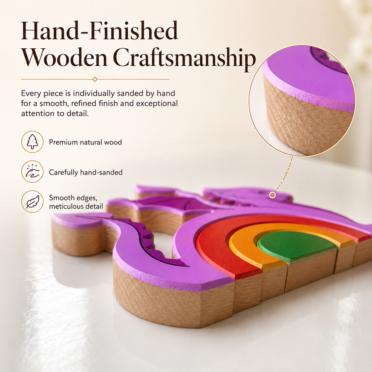 EVERY PIECE PASSES A FINAL QUALITY INSPECTION