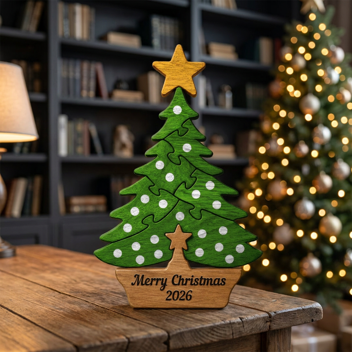 Christmas Wooden Puzzle