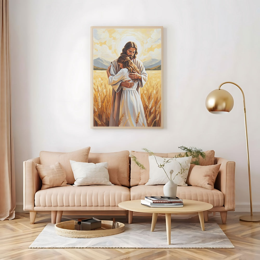 Arms of Mercy I, Christian Canvas Wall Art, Christmas Gift Ideas, Christian Home Decor, Ciaocustom