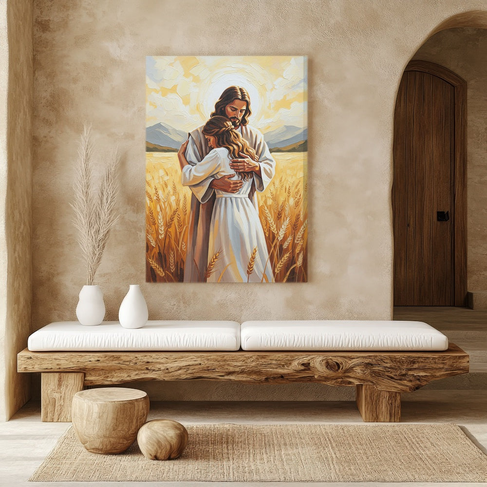 Arms of Mercy I, Christian Canvas Wall Art, Christmas Gift Ideas, Christian Home Decor, Ciaocustom