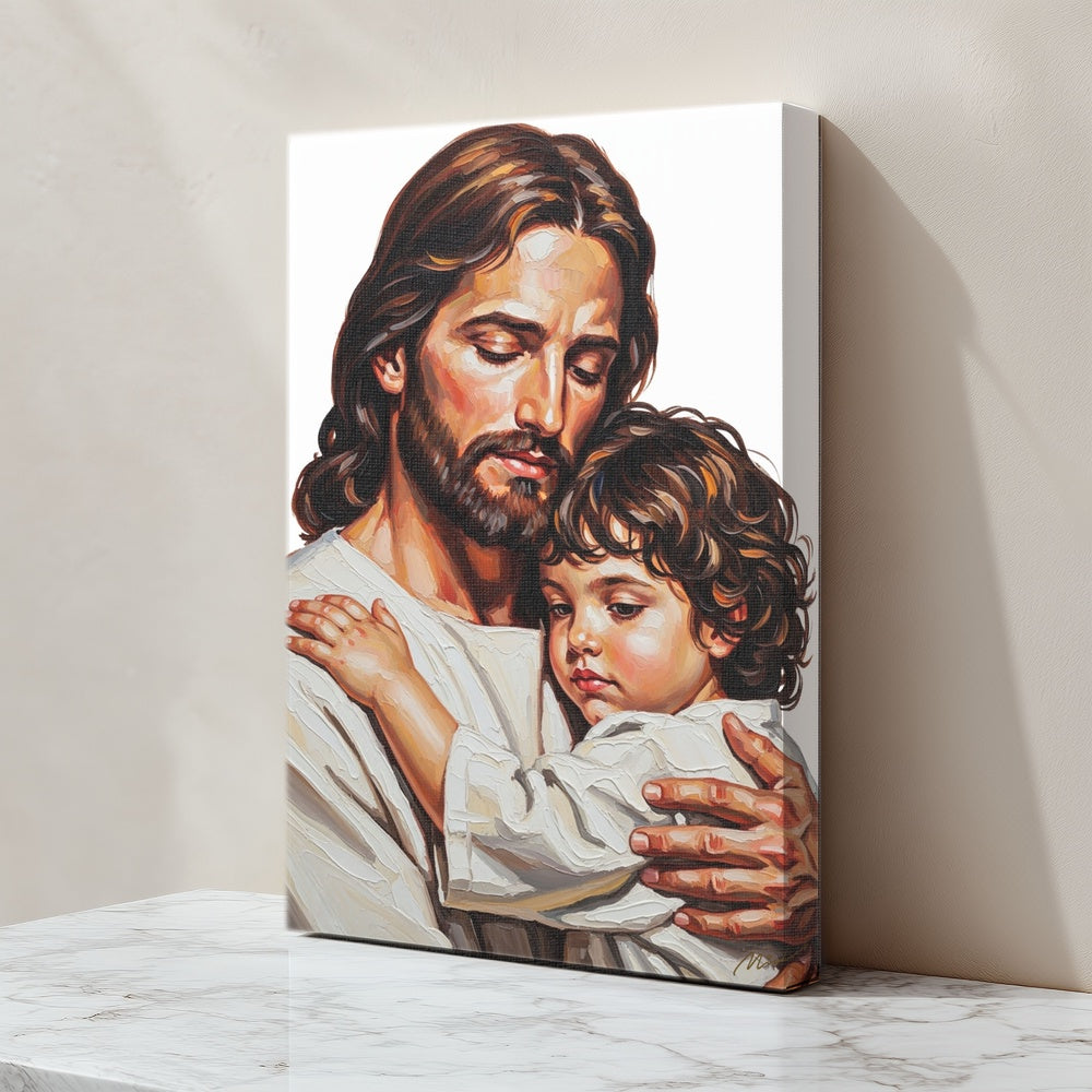 Child of God II, Christian Canvas Wall Art, Christmas Gift Ideas, Christian Home Decor, Ciaocustom