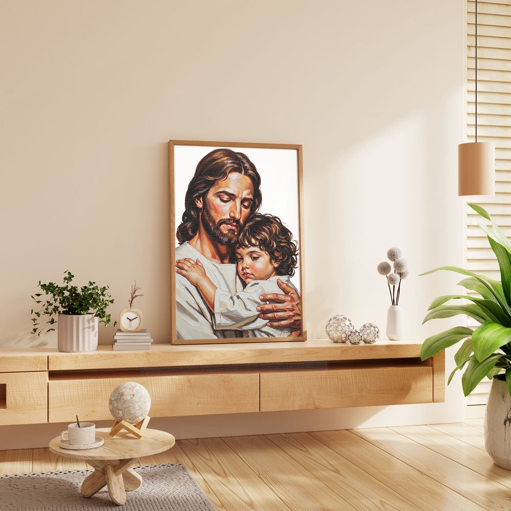 Child of God II, Christian Canvas Wall Art, Christmas Gift Ideas, Christian Home Decor, Ciaocustom