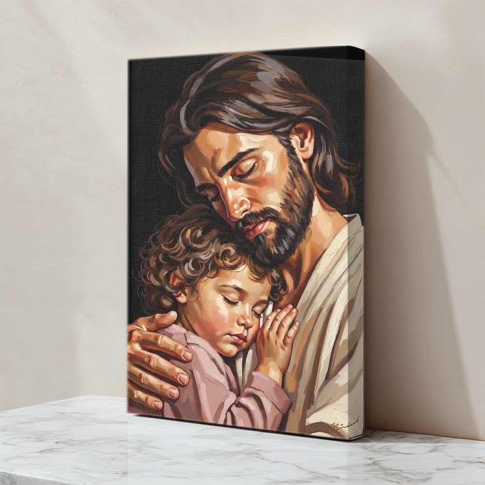 Child of God I, Christian Canvas Wall Art, Christmas Gift Ideas, Christian Home Decor, Ciaocustom