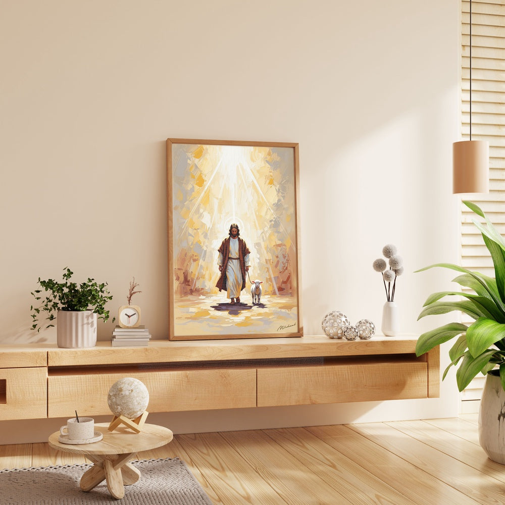 The Journey Home II, Christian Canvas Wall Art, Christmas Gift Ideas, Christian Home Decor, Ciaocustom