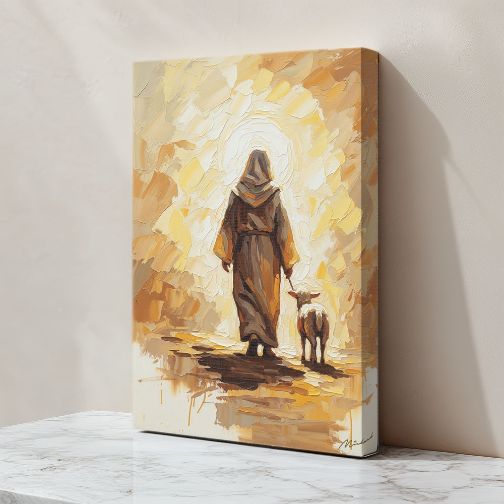 The Journey Home IV, Christian Canvas Wall Art, Christmas Gift Ideas, Christian Home Decor, Ciaocustom