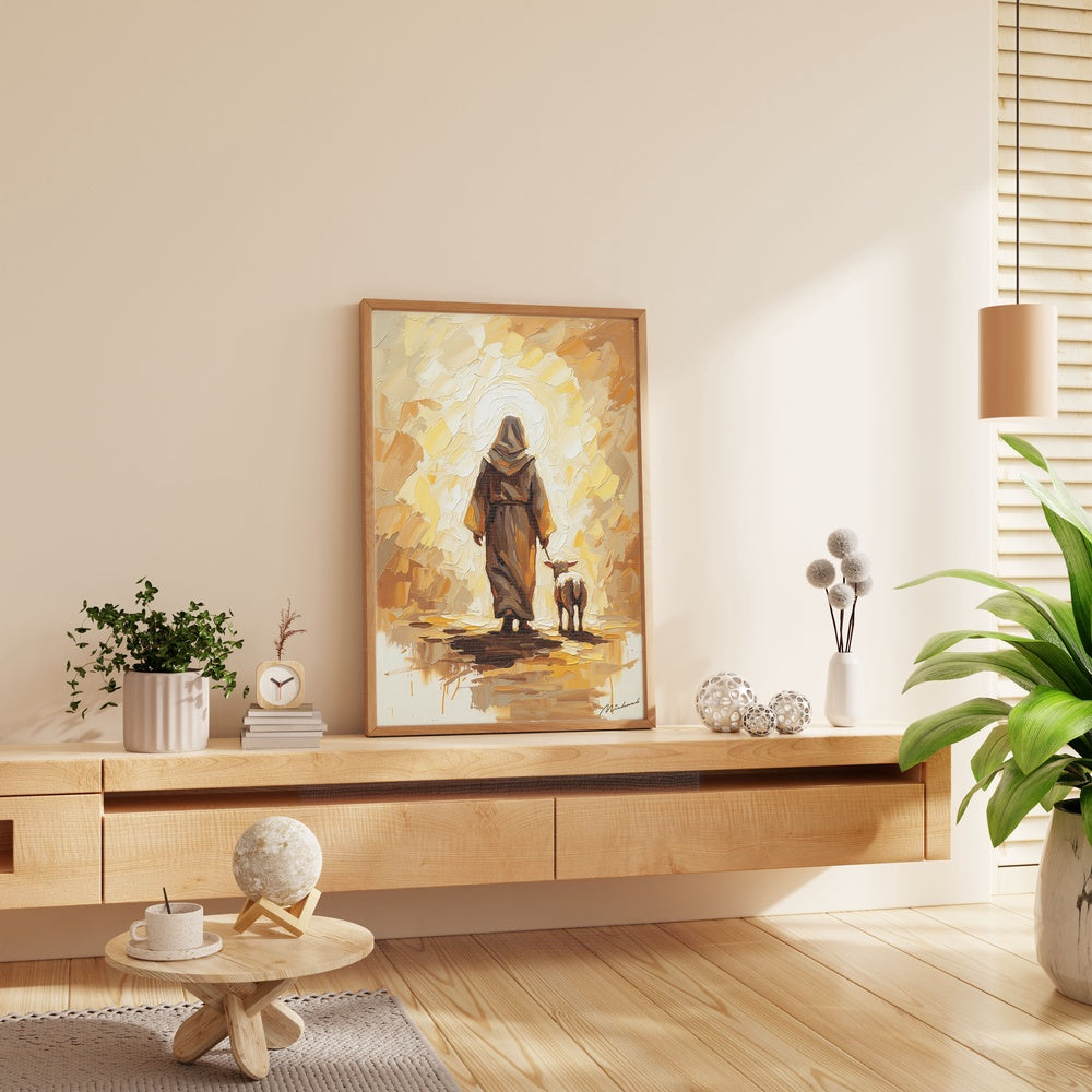 The Journey Home IV, Christian Canvas Wall Art, Christmas Gift Ideas, Christian Home Decor, Ciaocustom