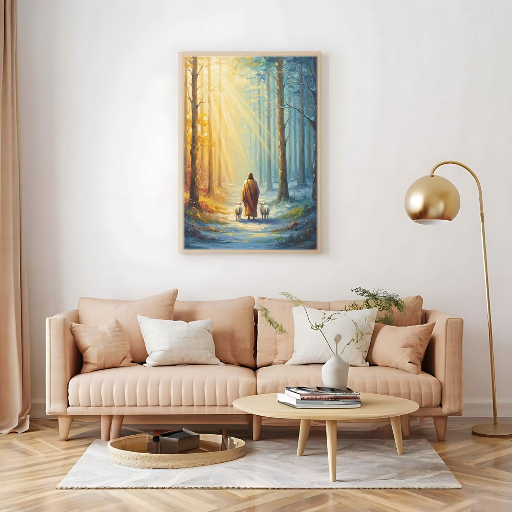 The Journey Home I, Christian Canvas Wall Art, Christmas Gift Ideas, Christian Home Decor, Ciaocustom