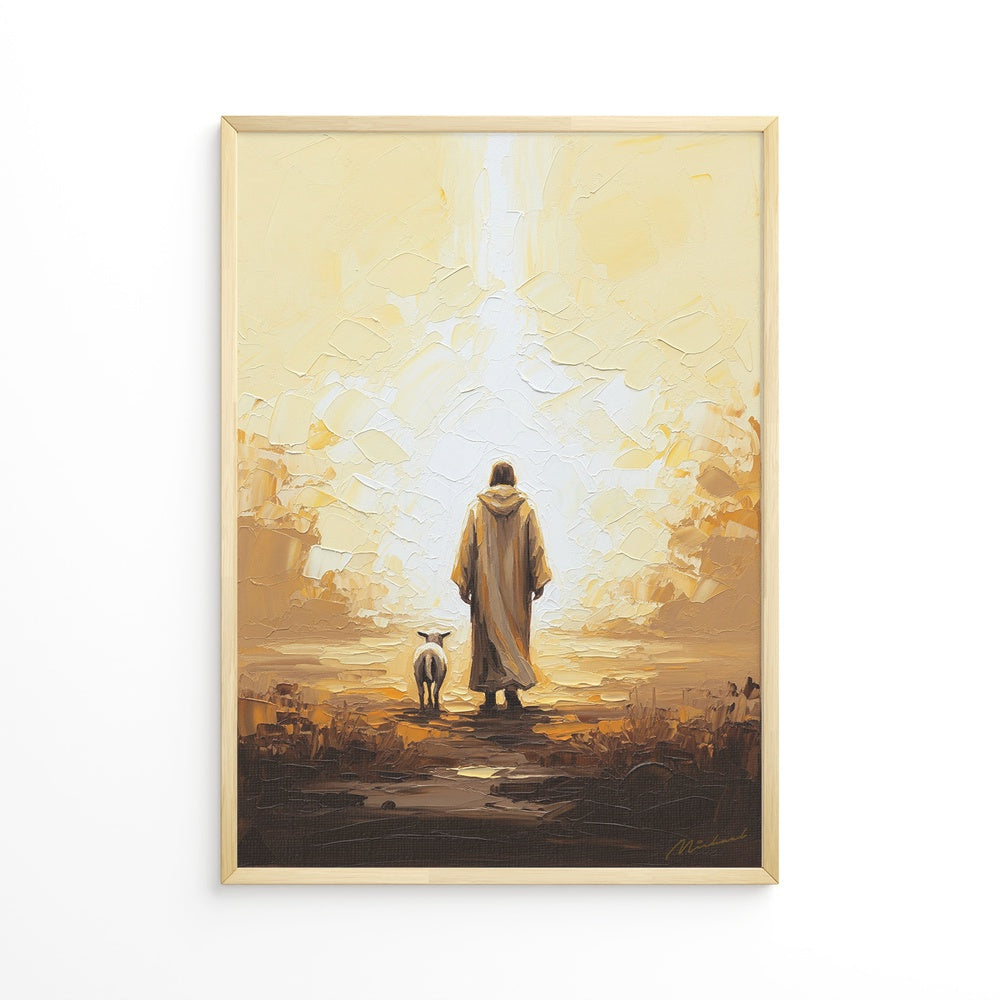 The Journey Home VII, Christian Canvas Wall Art, Christmas Gift Ideas, Christian Home Decor, Ciaocustom