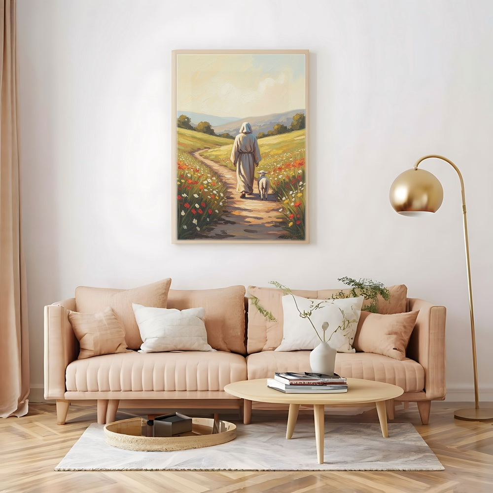 The Journey Home VI, Christian Canvas Wall Art, Christmas Gift Ideas, Christian Home Decor, Ciaocustom