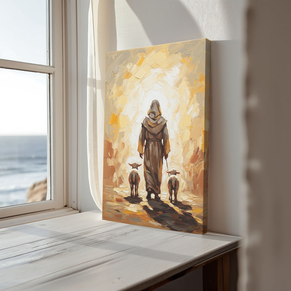 The Journey Home V, Christian Canvas Wall Art, Christmas Gift Ideas, Christian Home Decor, Ciaocustom