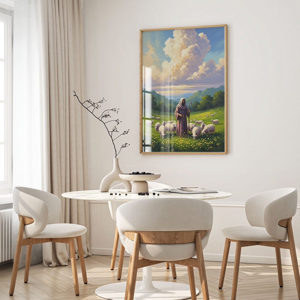 The Lord is My Shepherd, Christian Canvas Wall Art, Christmas Gift Ideas, Christian Home Decor, Ciaocustom